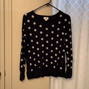 Polka dot sweater